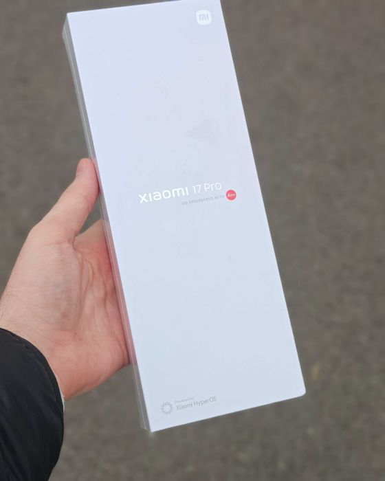 Xiaomi 17 pro 16/512 новий, чорний, вже в Україні