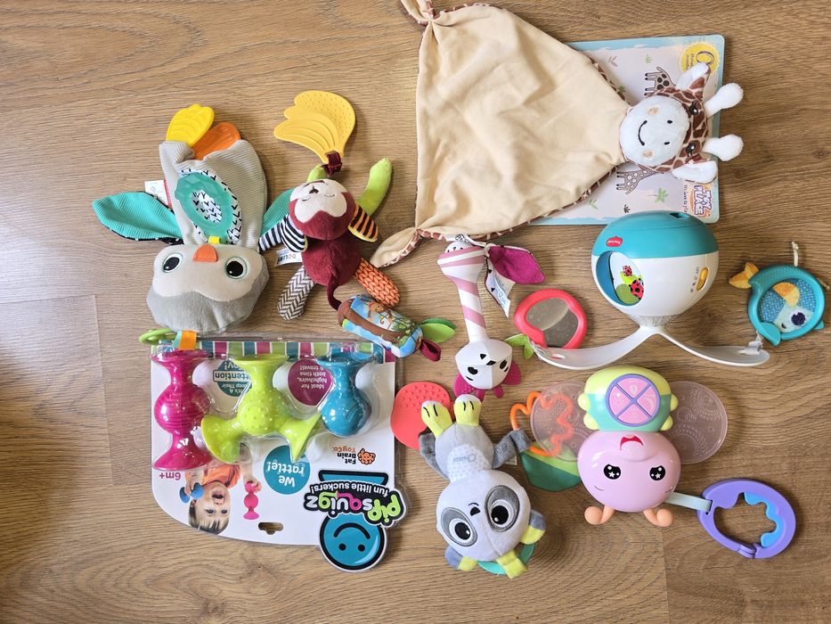 Фирменные игрушки  Chicco, Infantino, Tiny Love, Рipsquigz