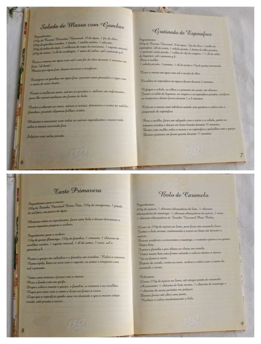 Livro Registo Receitas (alusivo aos 150anos da Fábrica Nacional)