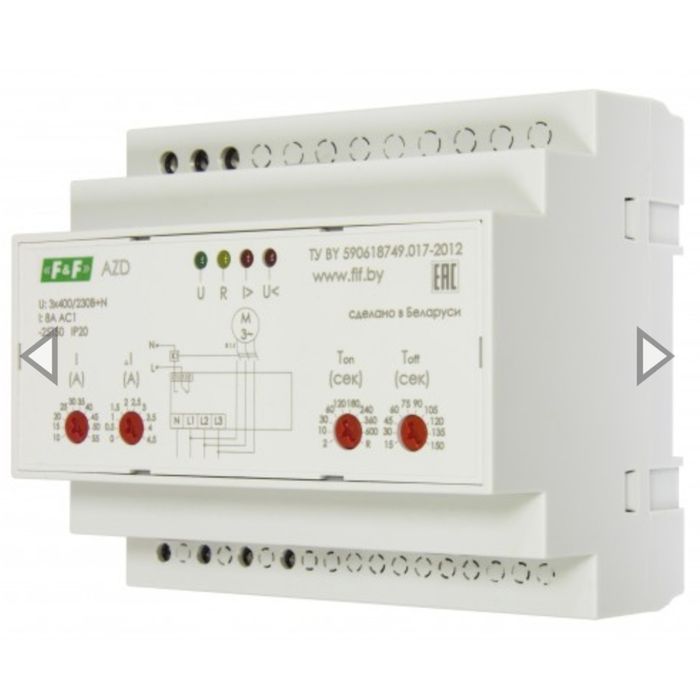 AZD-01 реле захисту електродвигунів