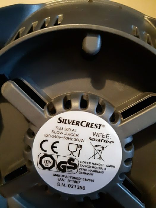 Koło zębate SSJ 300 A1 Silvercrest części do wyciskarki Grodzisk