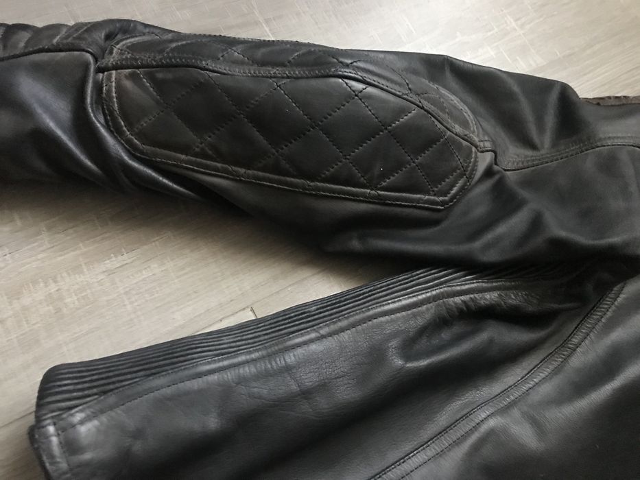 Casaco de cabedal Motard, senhora