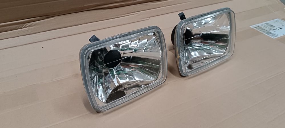 Fiat 126p lampy przednie clear tuning H4 homologacja EU nowe