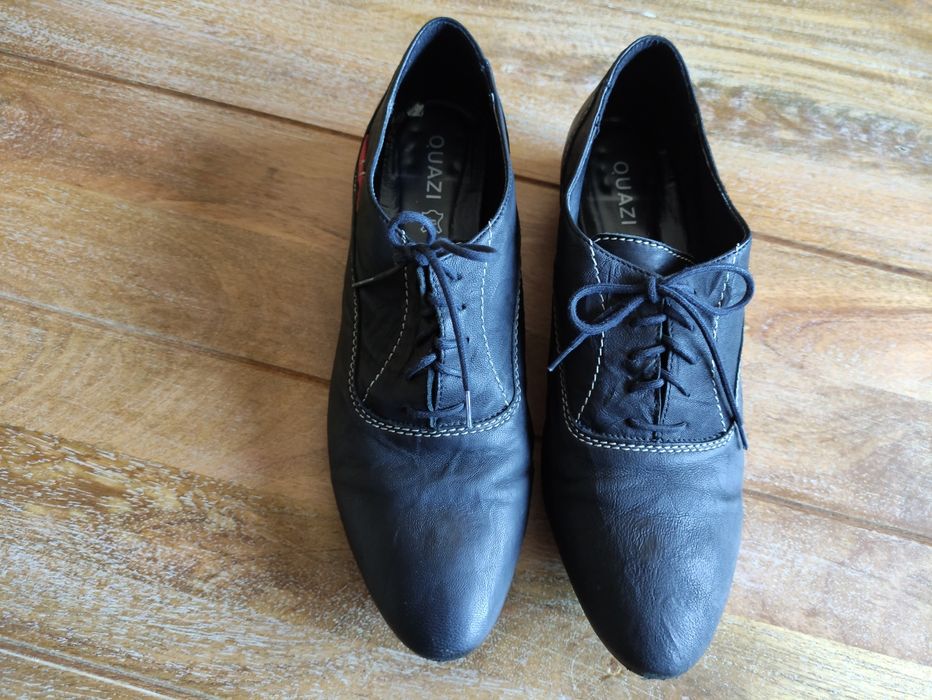Buty jazzówki Quazi, r. 40, stan bdb, czarne
