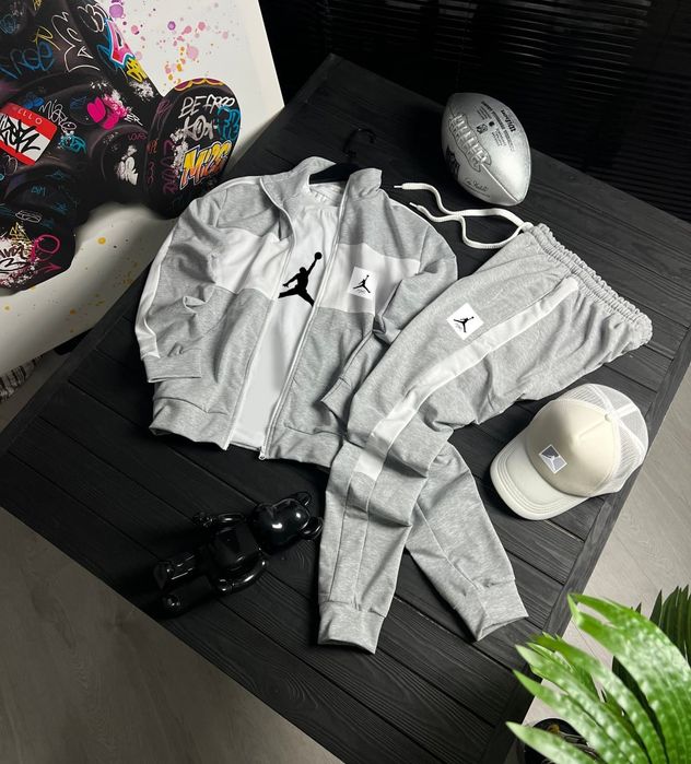Костюм Jordan 4в1 олімпійка+штани+футболка+тракер