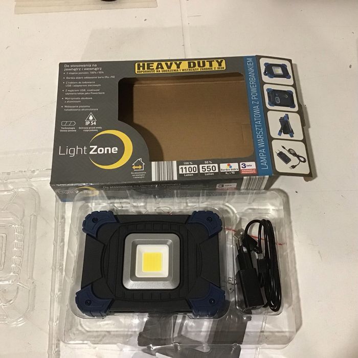 Latarka led heavy duty Light Zone Halogen budowlany