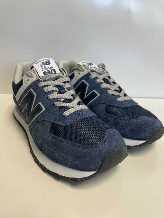Buty męskie sportowe granatowe New Balance 574 r.40,5 UŻYWANE