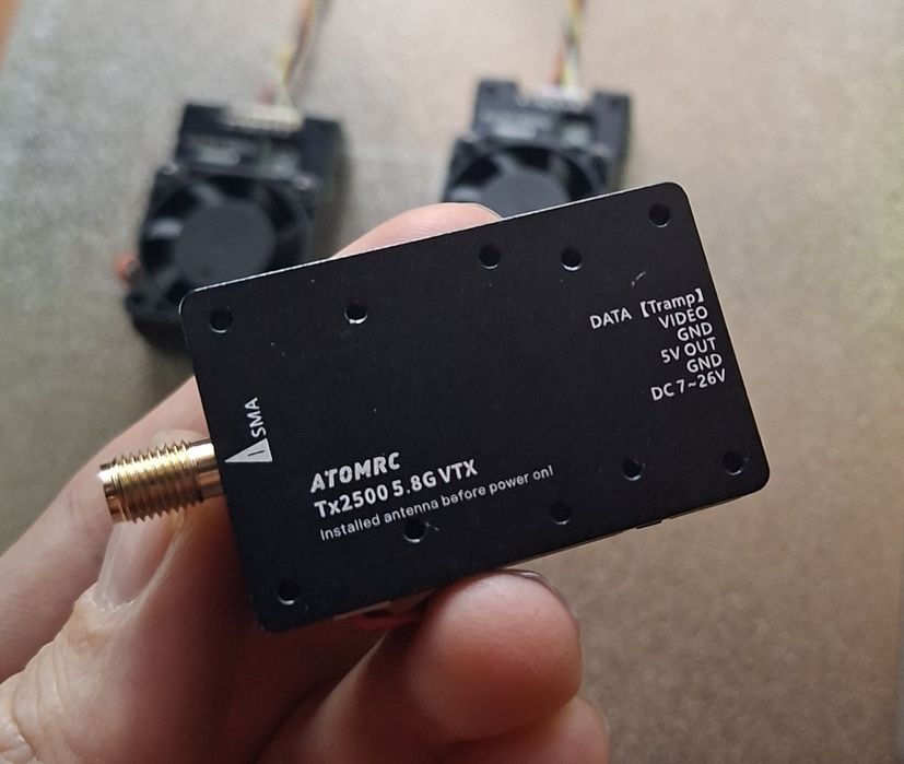 Відеопередавач VTX 5.8G Skyzone ATOMRC TX2500 2.5W rhfot Rush solo max