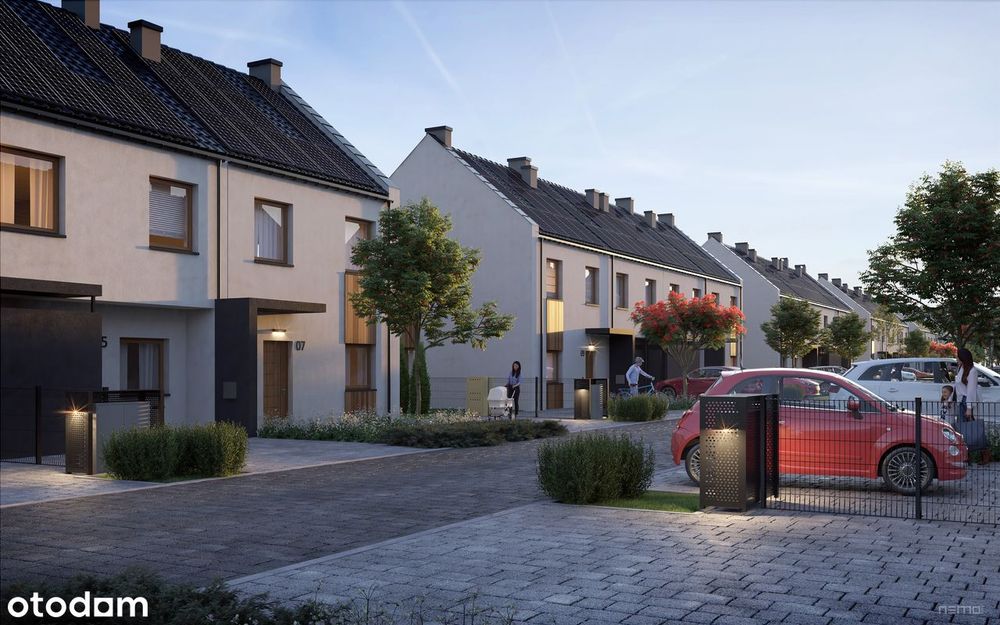 Nowy Dom, wkrótce gotowy, Ogród, 4 pokoje + poddasze 44m2