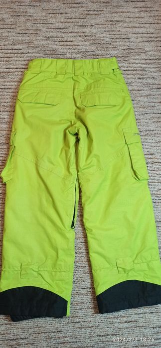 Spodnie zimowe 116 neonowe