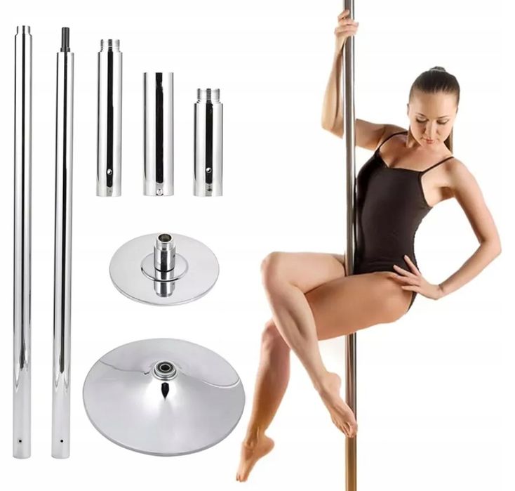 Пилон для танців регульований Pole Dance 223–274 см