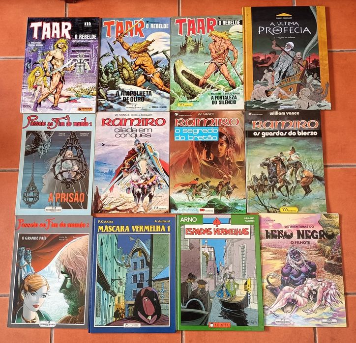 72 Albúns Thorgal, O Escorpião, A Última Profecia, Chninkel, Ramiro,