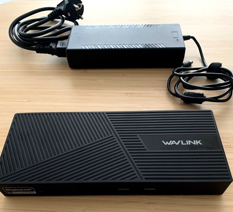 WAVLINK Estação de ancoragem Displaylink