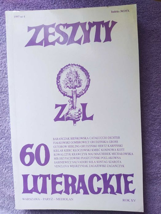 Zeszyty Literackie nr 60