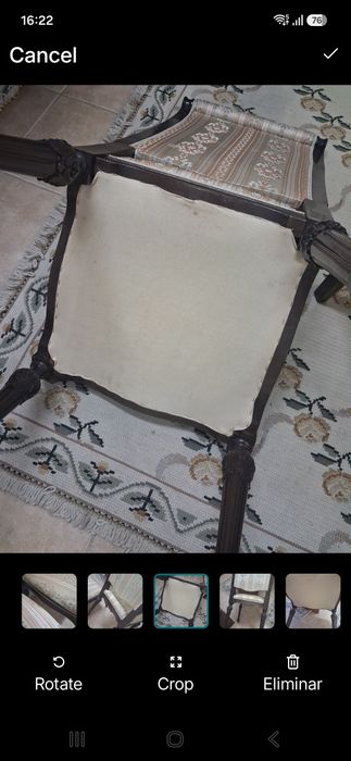 Conjunto 2 cadeiras sala