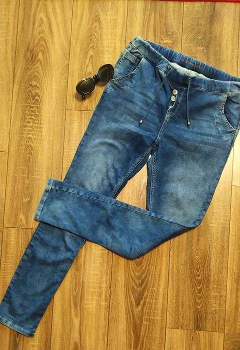 Hunter denim стильные джинсы бойфренд slim