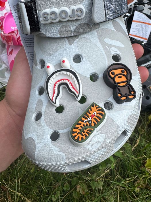 ‼️Розпродаж ‼️ Crocs x Bape/ крокси бейп