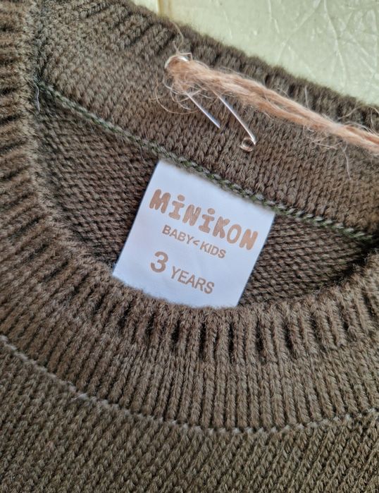 Теплий светр Туреччина хлопчик 2,5-3 р батнік світшот кофта