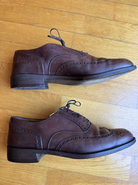 Sapatos de couro Evereste homem tamanho 8 41-42