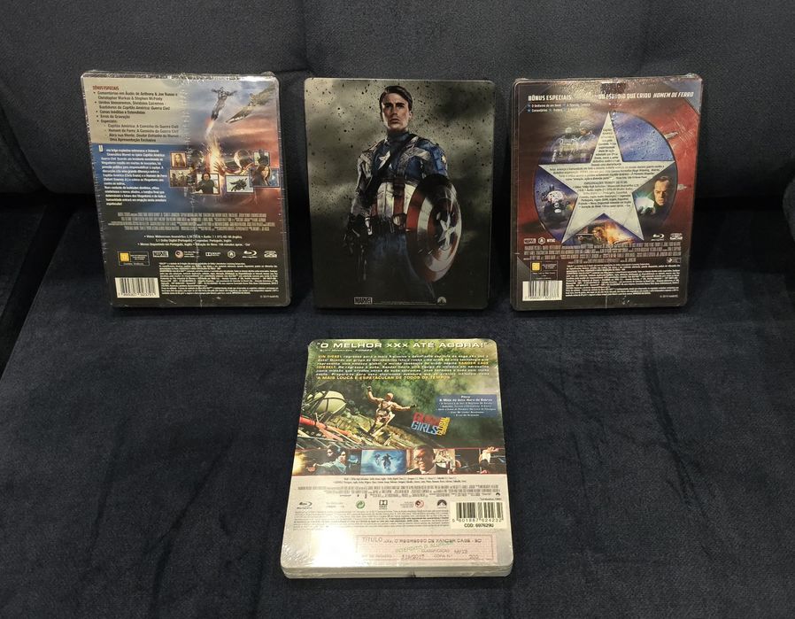 Lote de 4 steelbooks