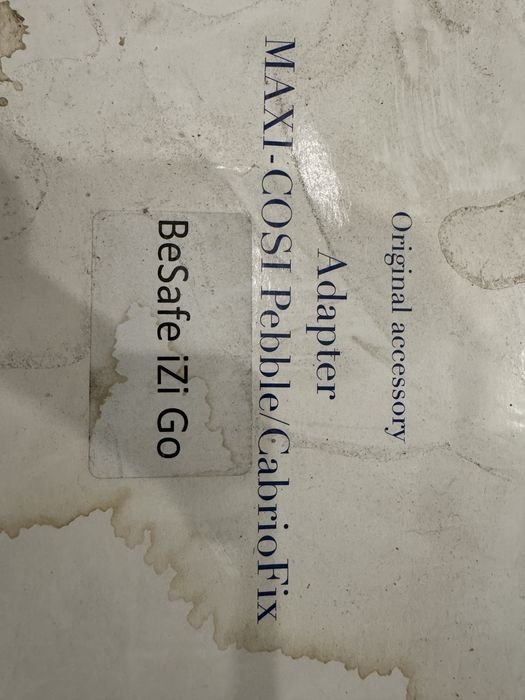 Adapter do fotelika dla wózka Emmaljunga Edge stan idealny,