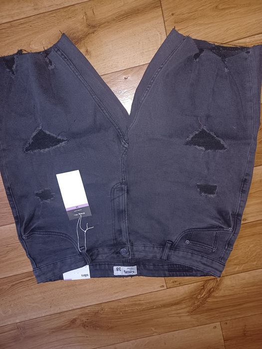 Czarne męskie spodenki