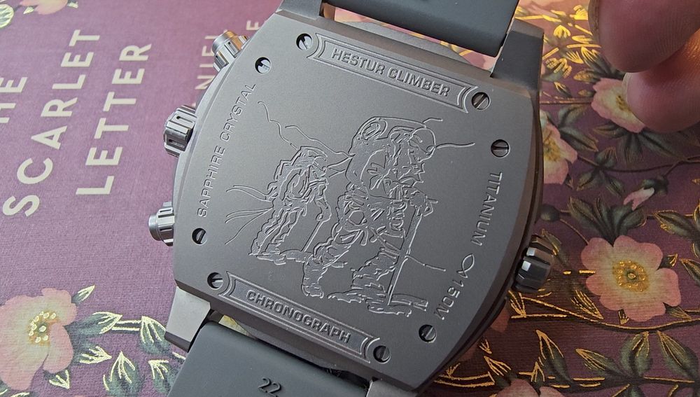 Hestur HT8008 45мм сонячний хронограф будильник зелений