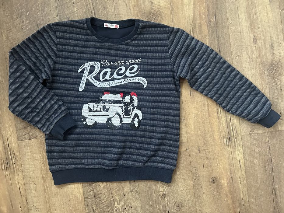 Bluza cekiny 128 blyza zmieniające sie cekiny