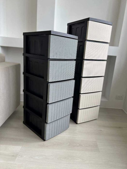 Комод пластиковий / пластиковый комод — компактний, місткий, Акція