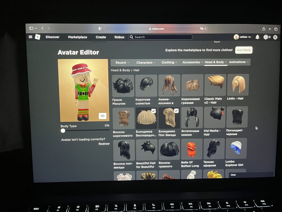 продаю аккаунт в roblox