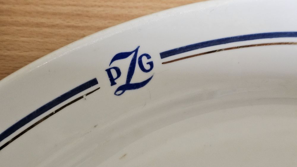 Półmisek PZG.  Bogucice.  PRL.