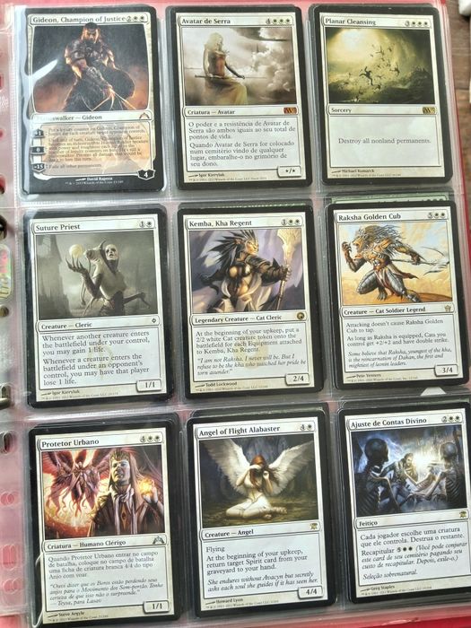 Coleção cartas Magic the gathering