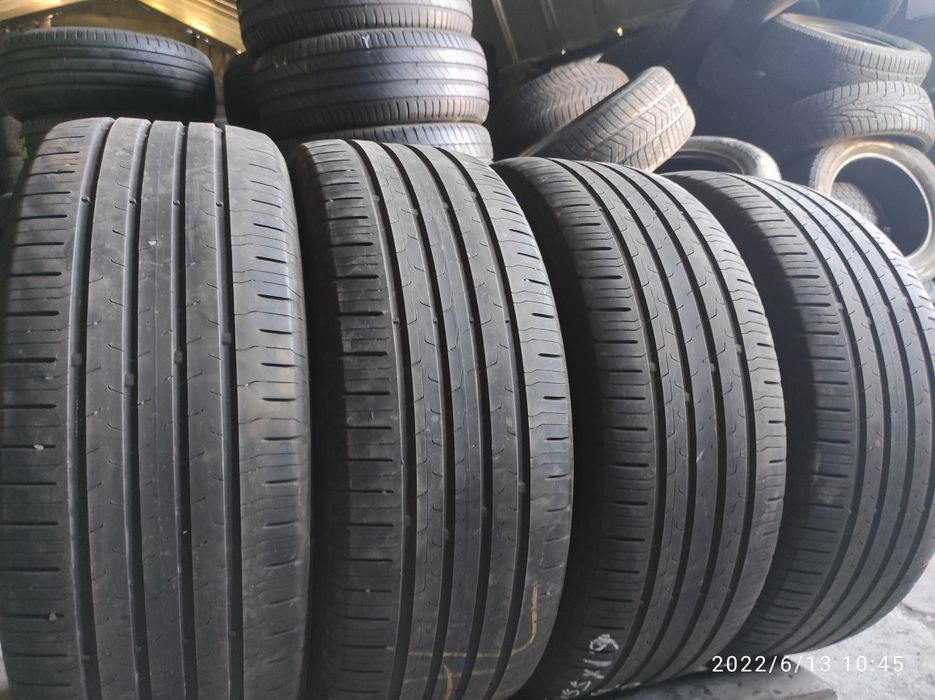 235.55.19 Continental 4шт лето БУ склад шины резина из Европы R19