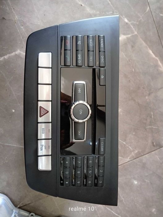 Radio fabryczne panel przełączników Mercedes W204