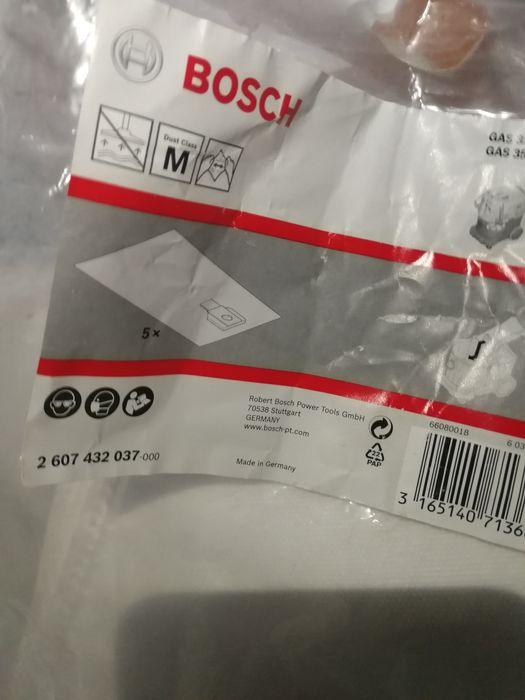 Bosch worek odkurzacza na pył gasł 35