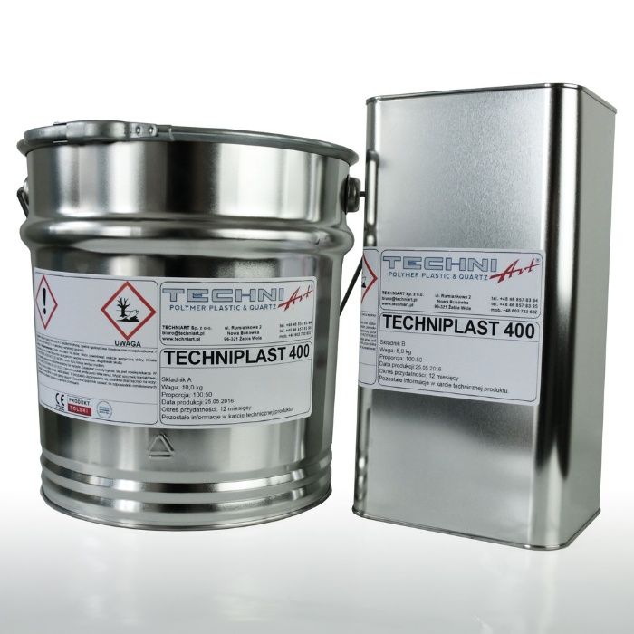 Żywica epoksydowa bezbarwna 1,5kg efekt 3D