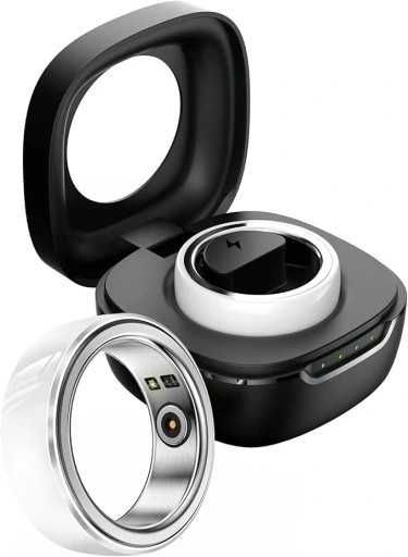 Smart Ring Fitness monitor snu  mężczyzn i kobiet,pierścień18mm BIAŁY