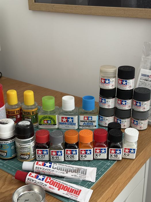 Material de Modelismo - Tinta / Spray / Fixers etc