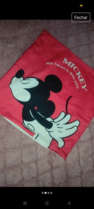 Forra fronha almofada NOVA disney mickey