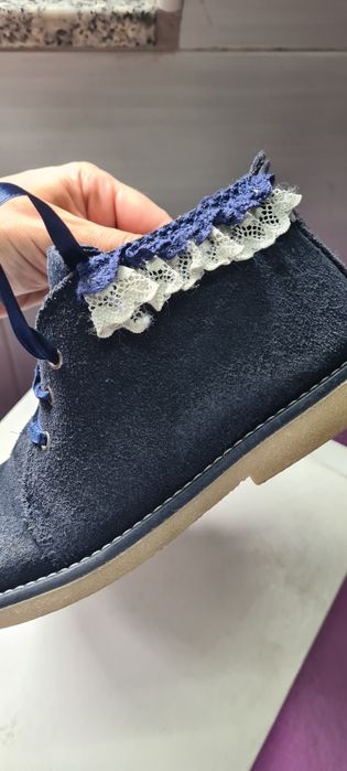 Botins menina azul