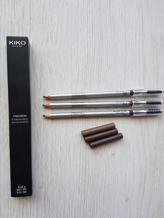 Олівець для брів Kiko precision eyebrow pencil 01 02 06
