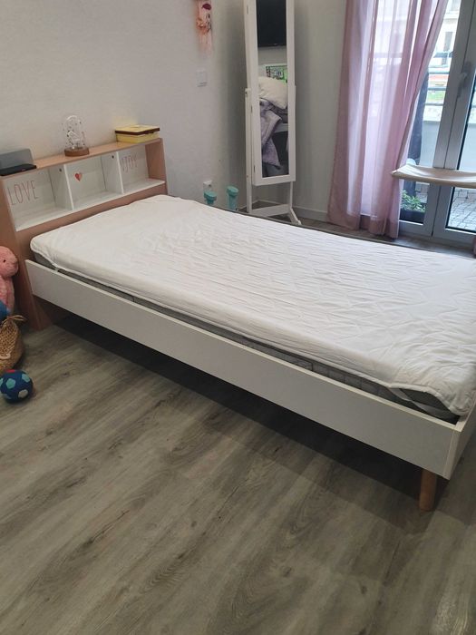 Cama infantil Branca e Rosa