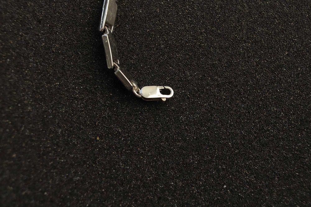 Срібний браслет D&G 925  21 см, чоловічий