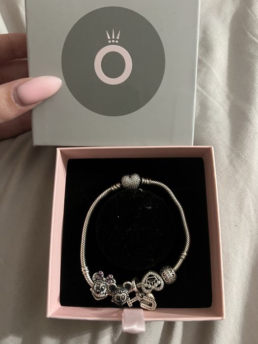 Браслет Pandora з шармиками оригінал