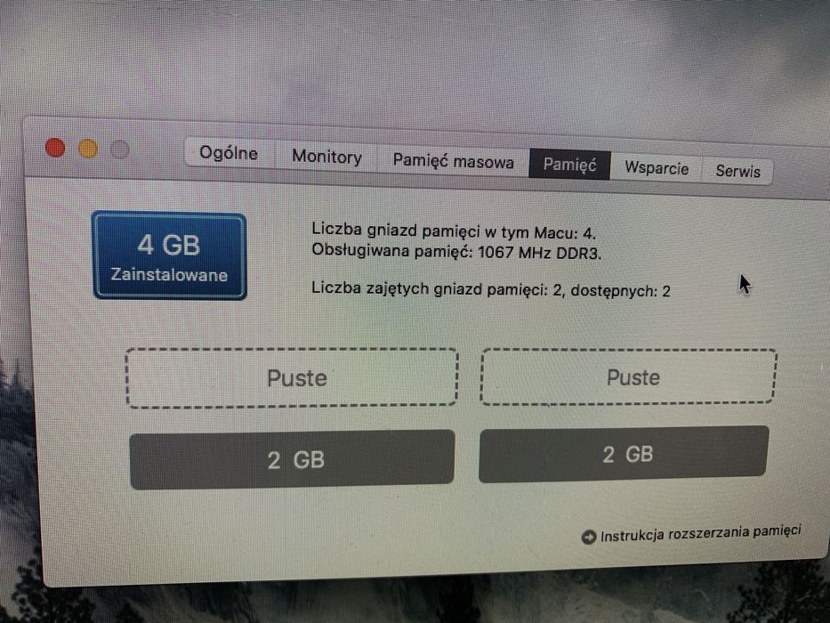 Komputer iMac.