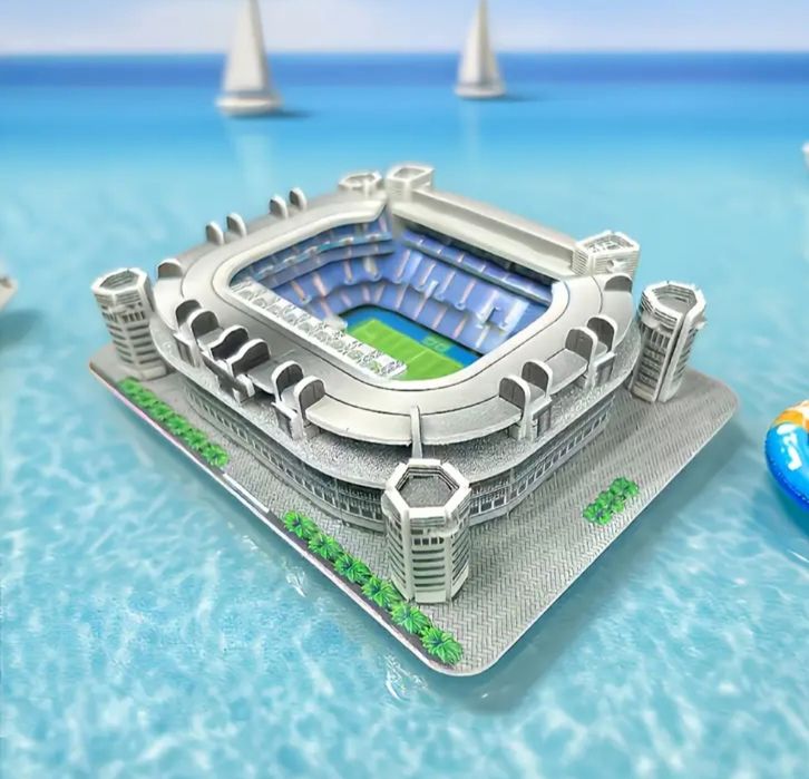 Футбольний стадіон Камп Ноу, Бернабеу
3D пазл 
3D пазл 3D пазл