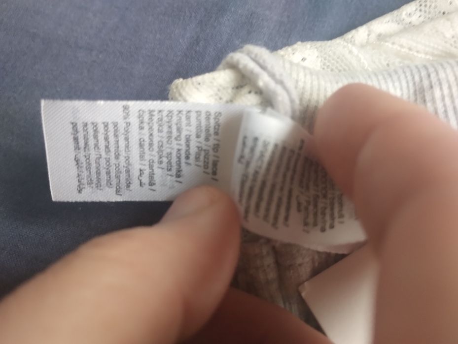 Nowa braletka s. Oliver 40 42 koronka tył