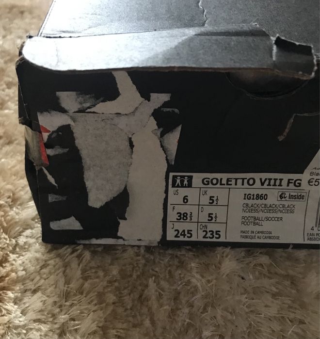 Chuteiras Adidas Goletto VIII FG