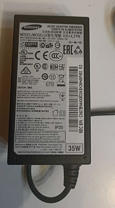 Zasilacz do monitorów SAMSUNG 14 V_2,5 A
