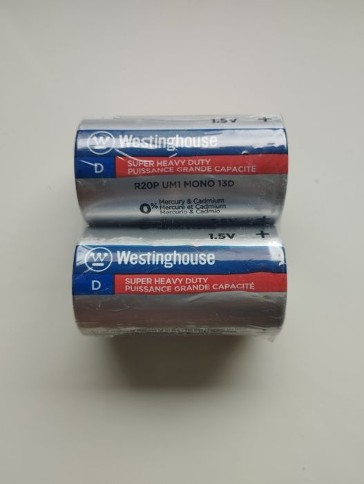 Батарейки Westinghouse R20 (розмір D)